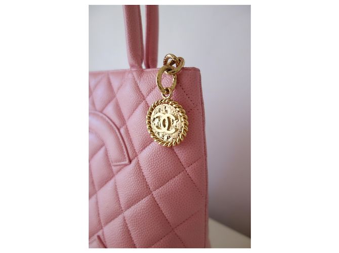 BORSA ROSA CHANEL MEDAILLON - vista 12