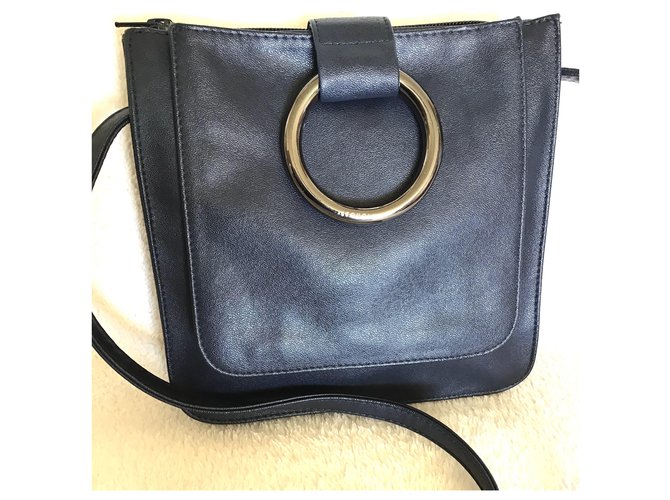 Séquoia Handtaschen Marineblau - Ansicht 2