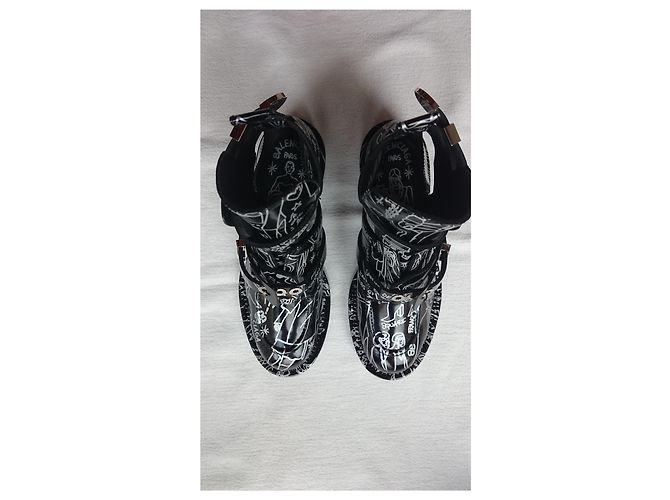 Balenciaga Graffiti Bootie, Größe 39 - Ansicht 5