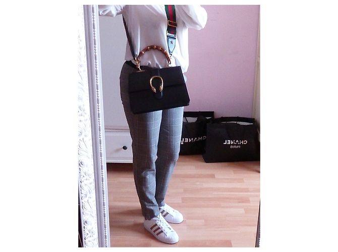 GUCCI DIONYSUS BAMBOO PELLE NERA - vista 11
