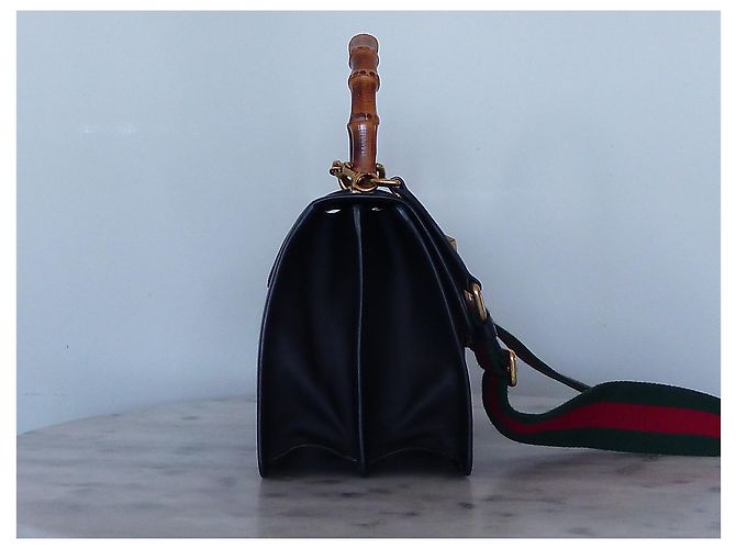 GUCCI DIONYSUS BAMBOO PELLE NERA - vista 3
