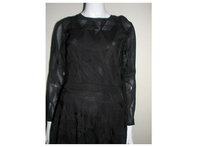 M Missoni Missoni Strickkleid neu Schwarz - Ansicht 6