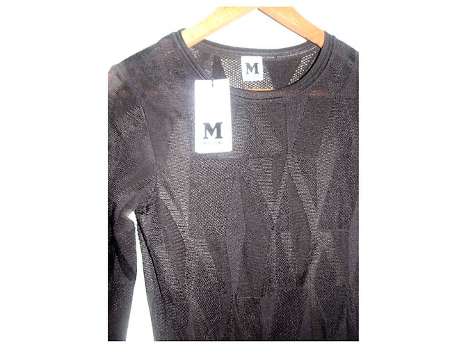 M Missoni Missoni Strickkleid neu Schwarz - Ansicht 8
