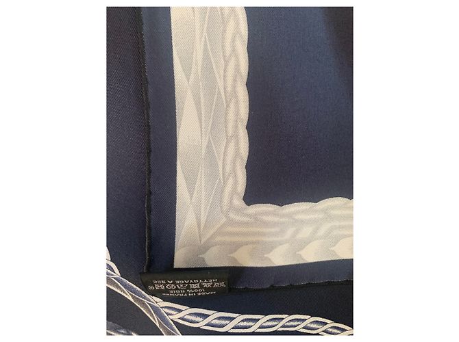 Hermès Robe Du Soir Azul - vista 4