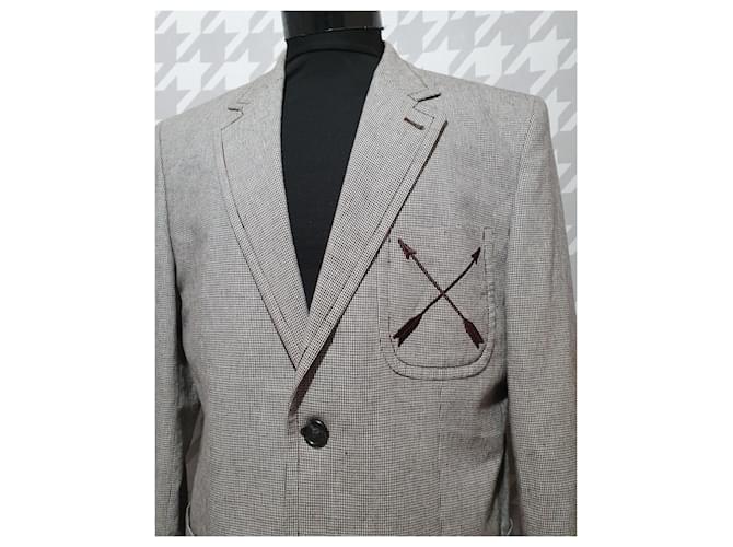 Blazer Viktor & Rolf in cotone e lino Multicolore - vista 2