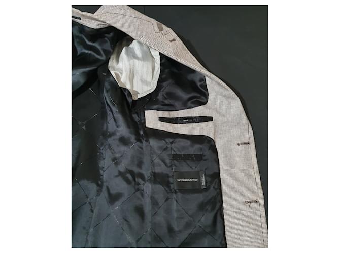 Blazer Viktor & Rolf in cotone e lino Multicolore - vista 4