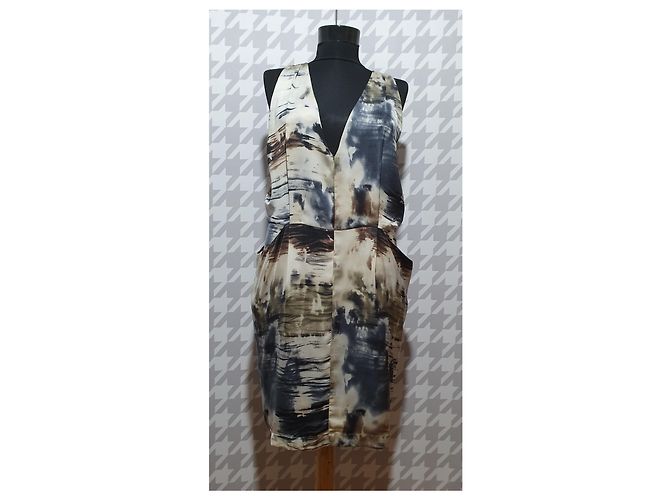Robe Won Hundred Caroline Multicolore - vue 5