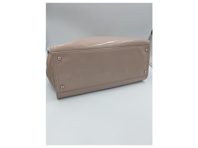 Borsa Tote Chanel Rosa Vernice - vista 4