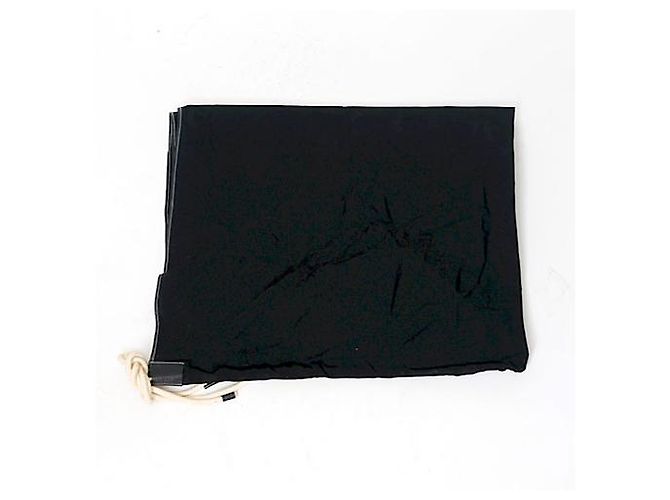 Hermès Amaca in pelle nera e pelle in edizione limitata Nero - vista 5
