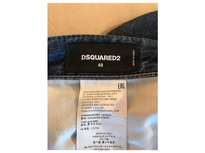 Dsquared2 Dsquared Cool Guy Slim 48 - vista 2