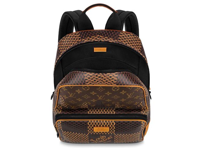 Louis Vuitton Zaino LV x Nigo Campus Marrone - vista 2