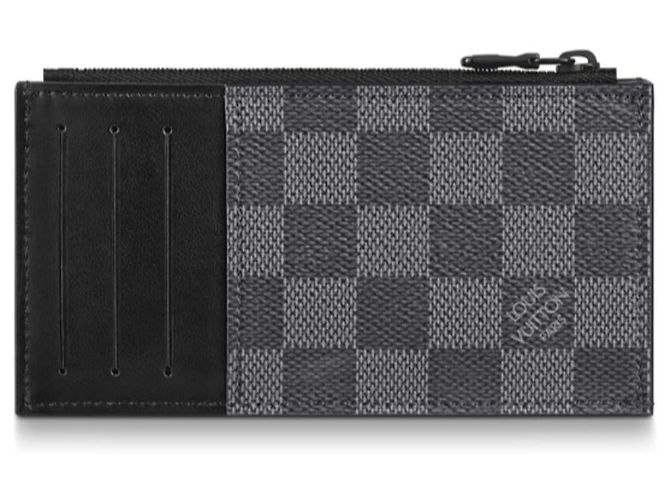 Louis Vuitton Utility coin holder LV Grey - view 2