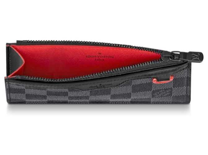 Louis Vuitton Utility coin holder LV Grey - view 3