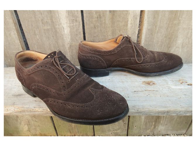 Autre Marque brogues de camurça Joseph Cheaney p 41 Marrom - vista 5