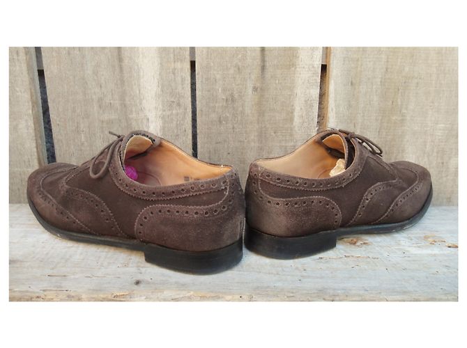 Autre Marque brogues de camurça Joseph Cheaney p 41 Marrom - vista 7