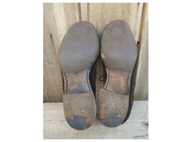 Autre Marque brogues de camurça Joseph Cheaney p 41 Marrom - vista 8