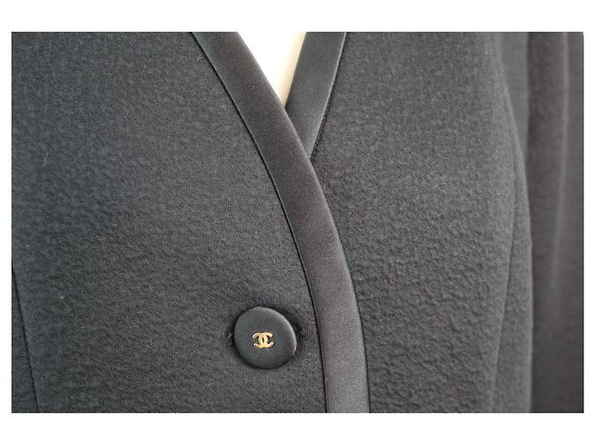 Giacca nera Chanel Nero - vista 4