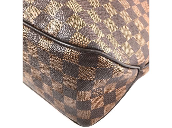 Louis Vuitton Delizioso PM Damier Ébène Canvas Marrone - vista 11