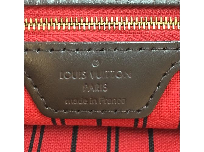 Louis Vuitton Delizioso PM Damier Ébène Canvas Marrone - vista 6