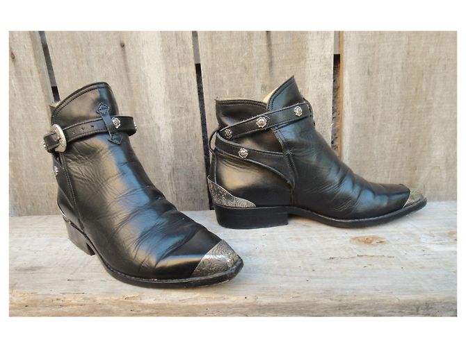 stivali vintage Sartore p 35 Nero - vista 4