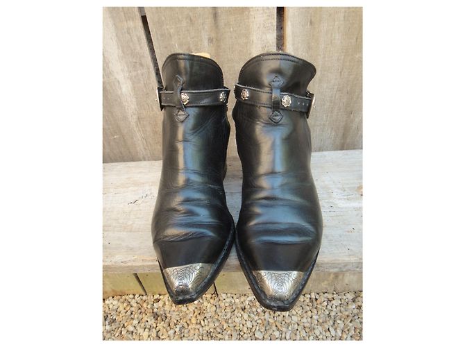 stivali vintage Sartore p 35 Nero - vista 5