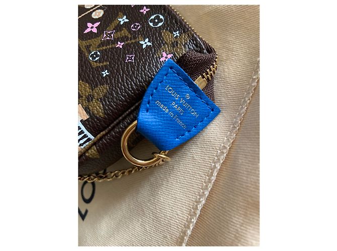 Louis Vuitton Mini pochette Vivienne Venice edición limitada Navidad 2019 Multicolor - vista 2