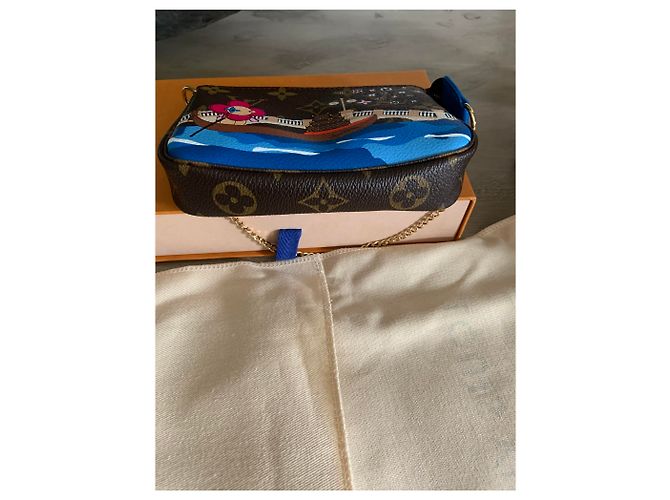 Louis Vuitton Mini pochette Vivienne Venice edición limitada Navidad 2019 Multicolor - vista 7