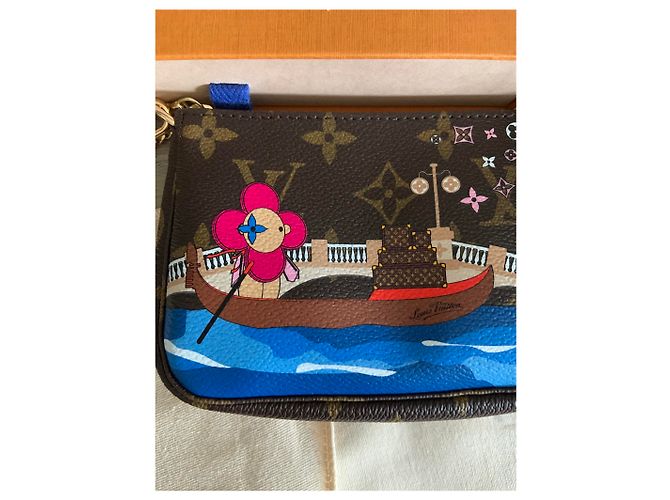 Louis Vuitton Mini pochette Vivienne Venice edición limitada Navidad 2019 Multicolor - vista 8