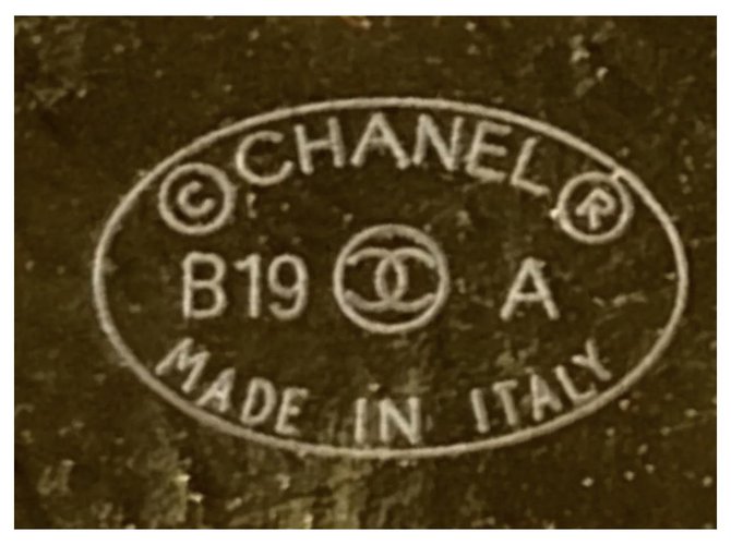 Cambon Chanel CC Negro Dorado - vista 7
