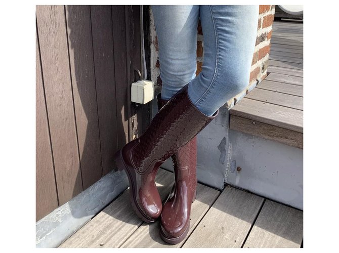 Louis Vuitton Stiefel Bordeaux - Ansicht 2
