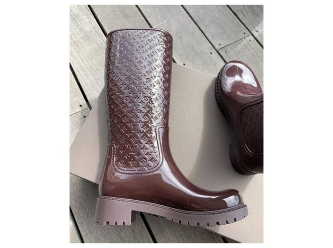 Louis Vuitton Stiefel Bordeaux - Ansicht 3