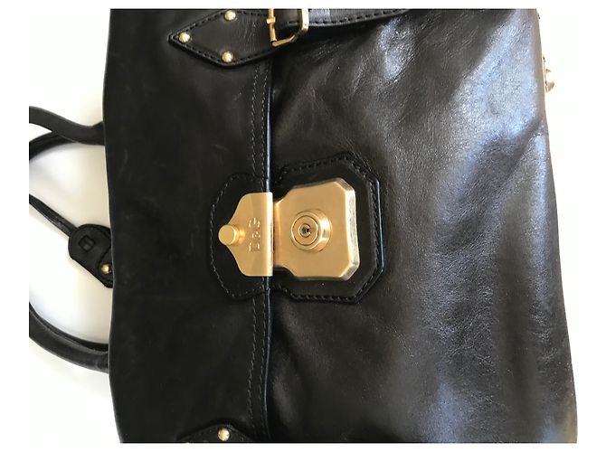 Borsa bowling D&G Allyson in pelle marrone - vista 18