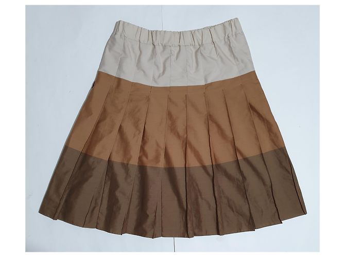 Gonna plissé in cotone Marni Multicolore - vista 2
