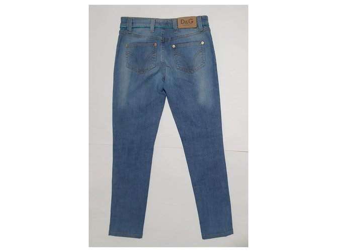 Jeans blu D&G - vista 3