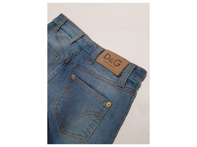 Jeans blu D&G - vista 4