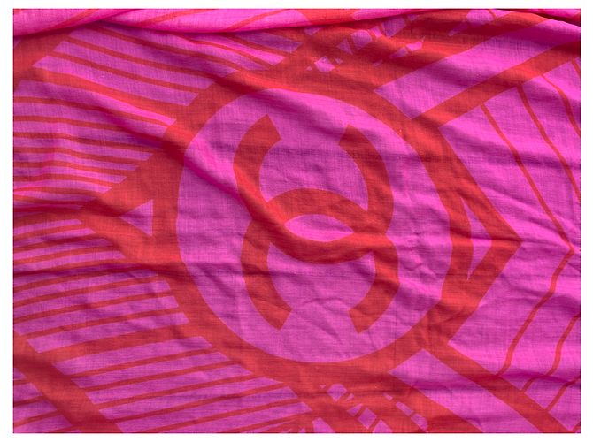 Chanel Lenços Rosa - vista 3
