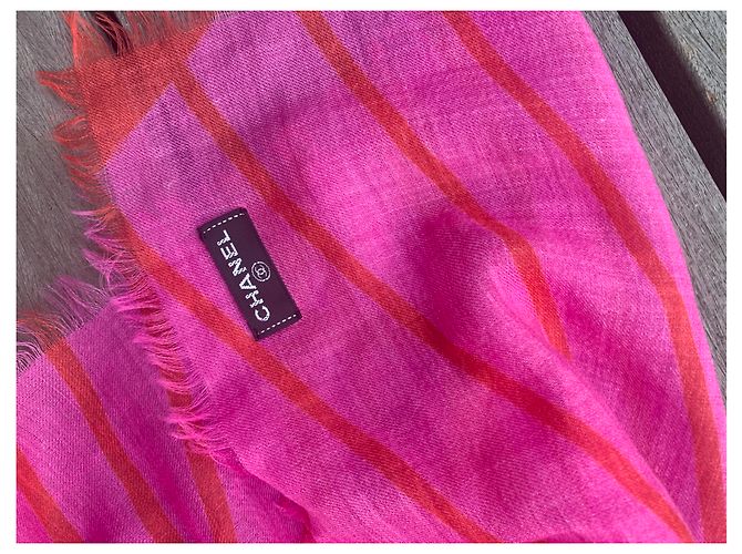 Chanel Lenços Rosa - vista 4