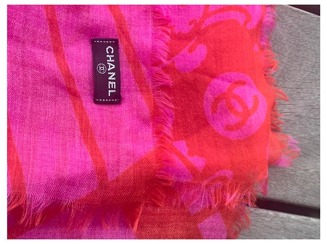 Chanel Lenços Rosa - vista 5