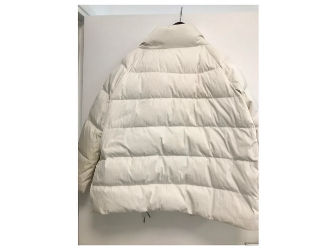 Giacca Moncler Amy color Eggshell Bianco sporco - vista 2