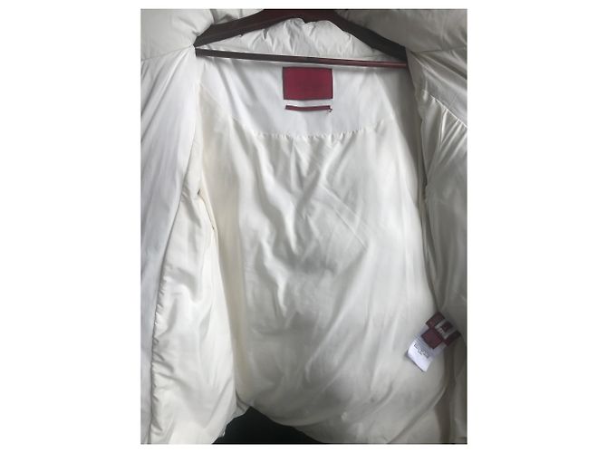 Giacca Moncler Amy color Eggshell Bianco sporco - vista 3