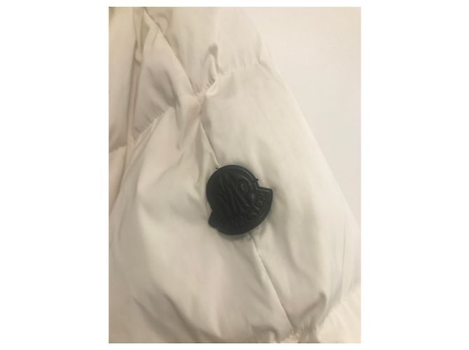 Giacca Moncler Amy color Eggshell Bianco sporco - vista 8