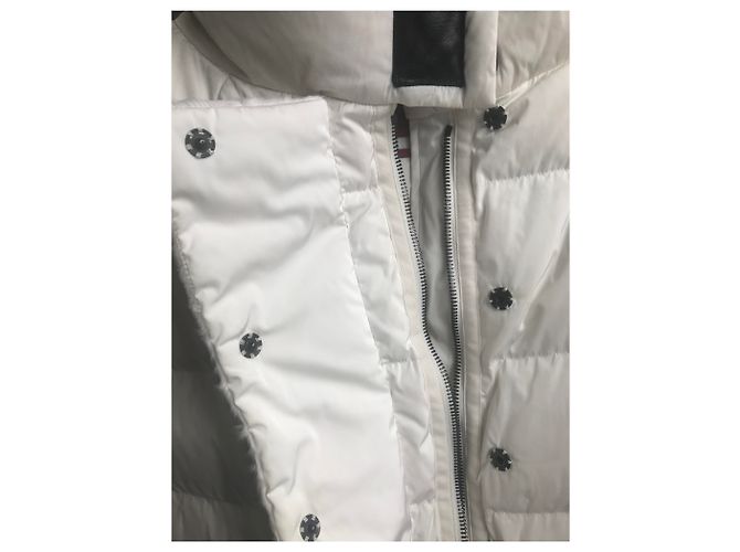 Giacca Moncler Amy color Eggshell Bianco sporco - vista 9