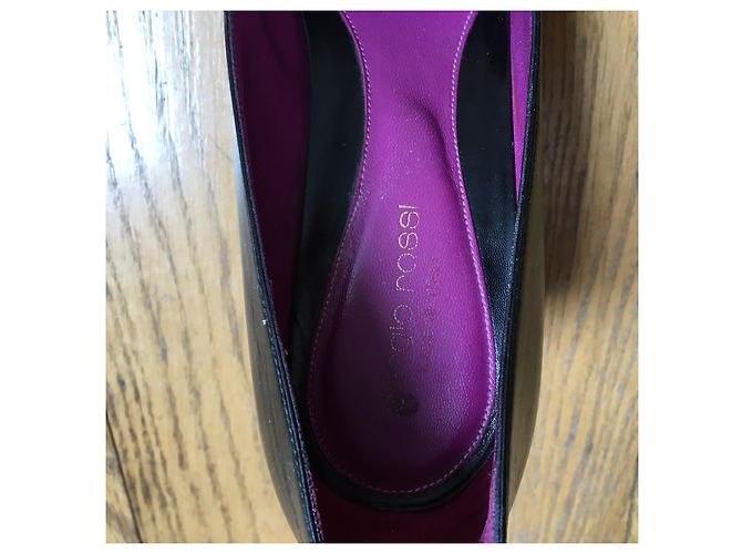 Décolleté Sergio Rossi in pelle nera Nero - vista 5