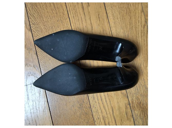 Décolleté Sergio Rossi in pelle nera Nero - vista 7