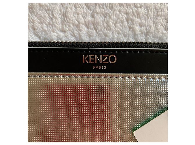 Kenzo oberer silberner kleiner Beutel - Ansicht 3