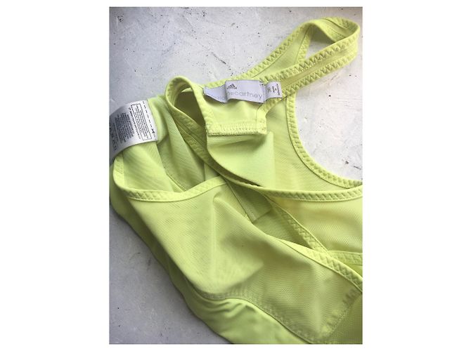 Stella Mc Cartney Sujetador deportivo Stella Mccartney Amarillo - vista 3