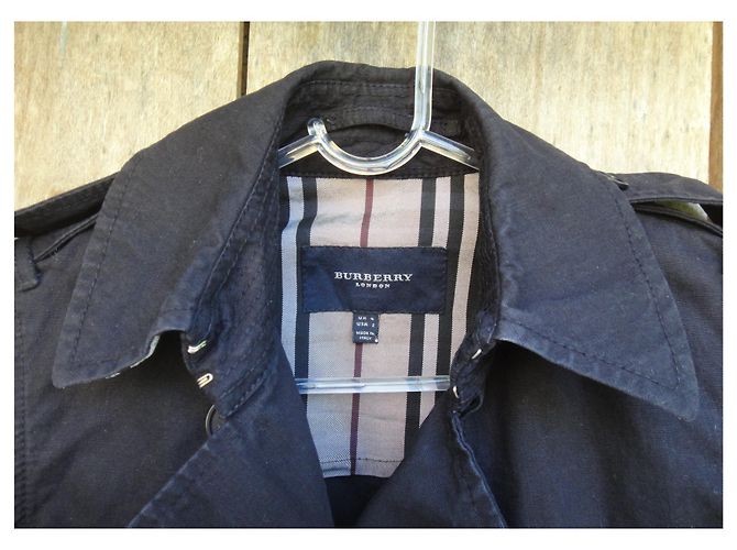 Trench Burberry london t light 32 Nero - vista 2