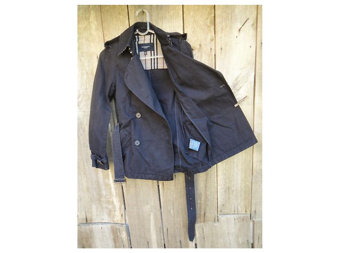 Trench Burberry london t light 32 Nero - vista 6