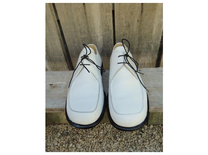derby estivi Charles Jourdan p 43 Bianco - vista 6