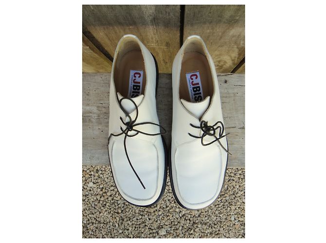 derby estivi Charles Jourdan p 43 Bianco - vista 7